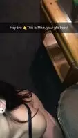 He sent the snap to all your friends too