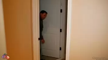 Catching the babysitter.
