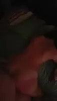 Making it bounce while she moans