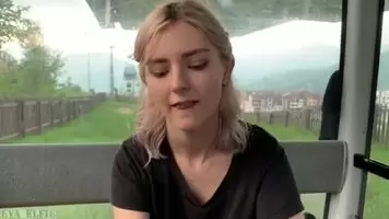 Eva Elfie's Gondola Cum Swallow - Over My Head 🎵