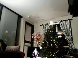 Wearing nothing but a christmas hat