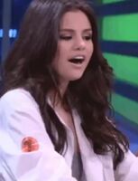 Selena Gomez enjoys jerking her fans and letting them cum all over her. She loves looking up to see a line of hard cocks ready to be jerked, sucked, and fucked by her