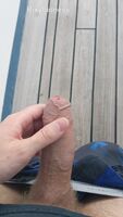 Jerking on the front of a windy boat