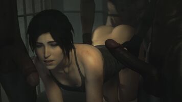 Lara's prison orgy