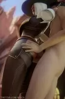 Taking Ashe from behind
