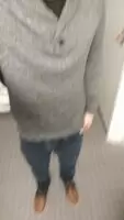 Sometimes at work he has to come out