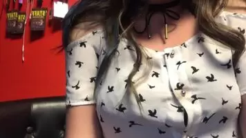 I can’t wear this shirt anymore, my boobs make the buttons pop off 😔