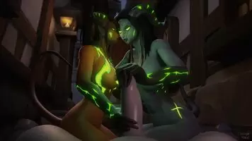 Torvanni and Toviaa Handjob GIF by Yoboob