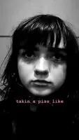 Who wants to paint Maisie's adorable face with rope after rope of our creamy jizz while she takes a long and lovely piss purely for our enjoyment?