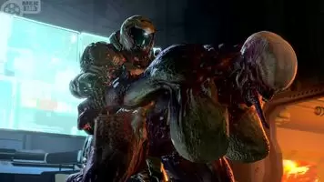 Doomslayer Slaying a Hell Knightess' Pussy