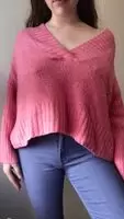 Only pro of cold weather: my nipples poking through my sweater