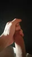 White Cum On A Black Table Porn