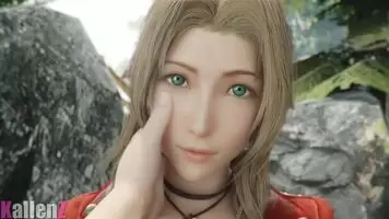 Having Fun With Aerith Lips