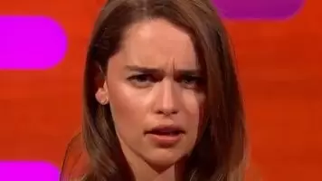 I want to ruin Emilia Clarke's perfect face and force her to drink my cum